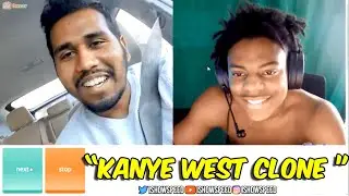 IShowSpeed Meets Kanye West Clone On Omegle ( full video)