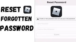 How To Reset Your Password On Roblox | Quick Guide