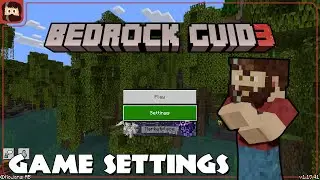 Settings Guide For Minecraft Bedrock | Bedrock Guide S3