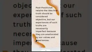 Post-positivism Approach #selfstudy179  #exam #youtubeshorts #ugc #education #neteducation
