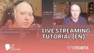 Live streaming tutorial - how to live stream from home using OBS + Restream