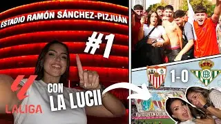 CAPÍTULO 1: SEVILLA FC♥️🤍| LALIGA con LALUCII 🏟️🎤⚽️