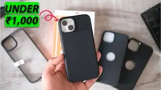 Apple iPhone 13/14 : Best Cases & Tempered Glass Under ₹1000 IN SALE DAYS ! 🤩