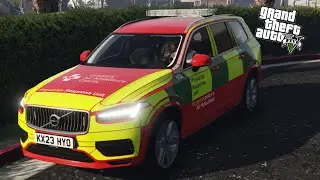 *BRAND NEW* GRAND THEFT AUTO VOLVO XC90 LONDON AIR AMBULANCE BLUELIGHT RUN