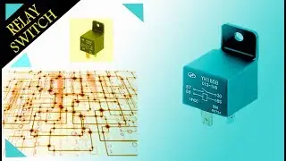 How to use relay switch in proteus ISIS 