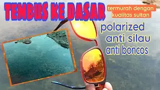 Kacamata Polarized UV400 Anti Silau || Khusus Paser Dan Mancing Ikan