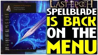 Pokerkid's Mana Strike Spark Charge Spellblade Last Epoch Build Guide Showcase