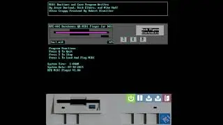 MIDI On QuickBASIC via DOSBox (Land Of Confusion, Genesis)