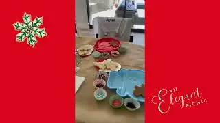 An Elegant Picnic Creates A Festive Christmas Cookie Party