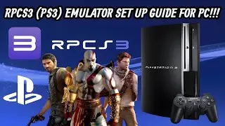 RPCS3 (Playstation 3) Emulator Set Up Guide for Pc!