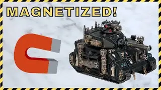 Magnetizing the new Castigator Tank for the Sisters of Battle