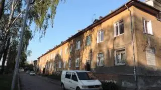 Калининград Königsberg Ponarth Балтрайон Октябрьская площадь и школа № 3