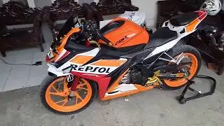 Modifikasi ringan cbr 150r facelift ala Cbr 250rr 