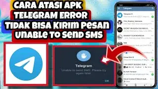 Cara Atasi Telegram Error Tidak Bisa Kirim Pesan Unable To Send SMS || Telegram Error Kirim Pesan