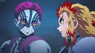 $NOT - RED「AMV 4K」RENGOKU VS AKAZA - DEMON SLAYER MUGEN TRAIN