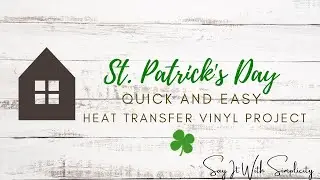 St  Patrick's Day Heat Transfer Vinyl