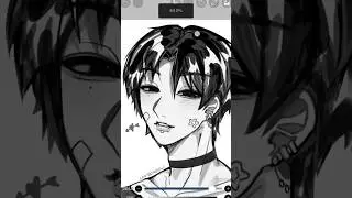doodle! what is a good name for him? #speedpaint #artmoots #art #arttrend #fypシ #artwork #coloring