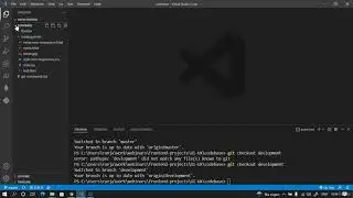 Git: Git Pull Branch Change Git Clone from VS Code Editor