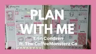 PLAN WITH ME // Erin Condren ft. The CoffeeMonsterz Co!