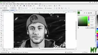 TUTORIAL CORELDRAW Efek Anaglyph