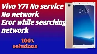 vivo mobile no service solution || No network change wtr2965 💯% working
