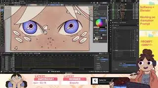 2D Animation in Blender Grease Pencil // The LAST SHOT!! (Part 2!)