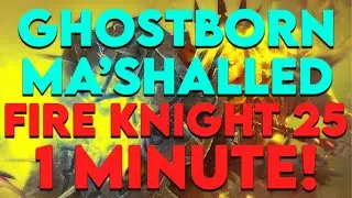 Fire Knight 25! 1 Minute Team Ghostborn Ma’Shalled Power! Raid Shadow Legends