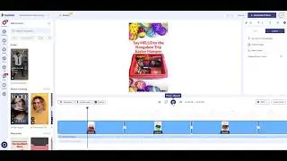View all of your InVideo project in the editor