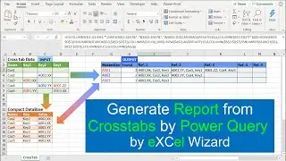 QQ46 Report From Cross Tab Data by Power Query