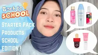 ✏️🎒 BACK TO SCHOOL MAKEUP : Produk wajib untuk sekolah offline! “STARTER PACK” school edition 🎒✏️