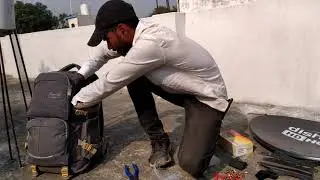 how to new Dish TV installation video/New dish fitting video/Dish installation video