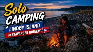 Solo Camping Adventure on a secret island near Stavanger Norway
