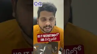US IT Recruitingలో Job వచ్చింది? | Choose Your Career | Career Guidance Call: 8688253795