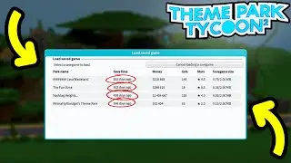 LOADING my THEME PARK TYCOON 2 Park after 2 YEARS!! - Roblox