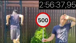 Я сделал 500 отжиманий на брусьях | за 3 часа