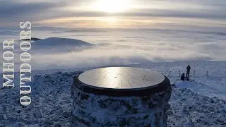 Hike in Subzero Temperatures to Snow capped Summit