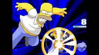 Mugen Fights God Ken vs Homer Simpson