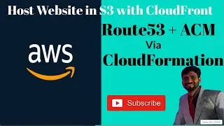 Deploy Static Website to AWS S3 with HTTPS and CloudFront using Cloudformation | (IaC Tutorial)