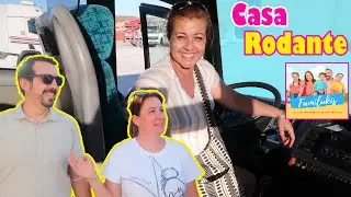 Vamos a la CASA RODANTE de los FAMILUKIS ! David intenta conducir el autobús ! 😢