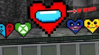 Minecraft But, There are Video Game Hearts..!! #minecraftbut #minecraft