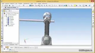 Сборка и анимация домкрата в Компас-3D