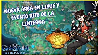 NUEVA ÁREA EN LIYUE Y EVENTO RITO DE LA LINTERNA EN GENSHIN IMPACT | *Aromi Games