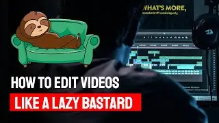 Lazy Video Editing Hack: Tablet Setup Revealed