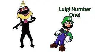 Playable Super Funkin Galaxy Luigi