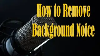 Remove Background Noise in Videos Or Audios Wondershare filmora Technology BD