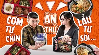Ăn thử lẩu tự sôi và cơm tự chín của Omachi