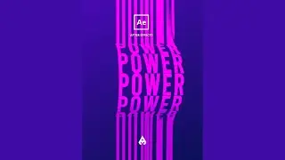 Kinetic typography animation use Scale Wipe in Adobe After Effects