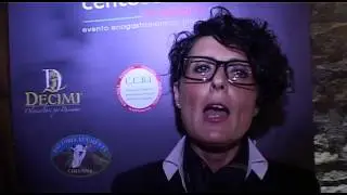 Video intervista a Cristina Mantilacci, Cento Serate in Umbria 2012 al Ristorante Da Boccione