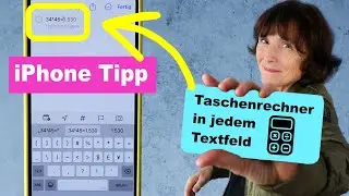 iPhone Tipp: Einfache Rechnung in jedem Textfeld lösen. iPhone einfach erklärt.