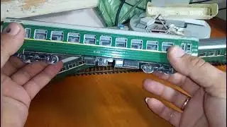 продолжение Обзора модель электрички эр2 от умной бумаги